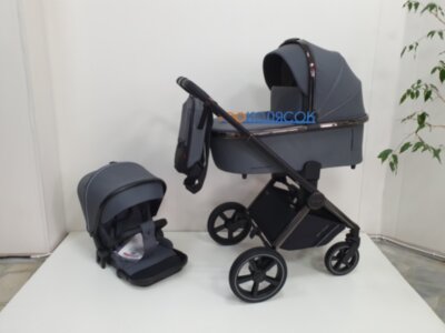 CARRELLO` ULTIMO CHROME коляска 2в1 БУ (серый)
